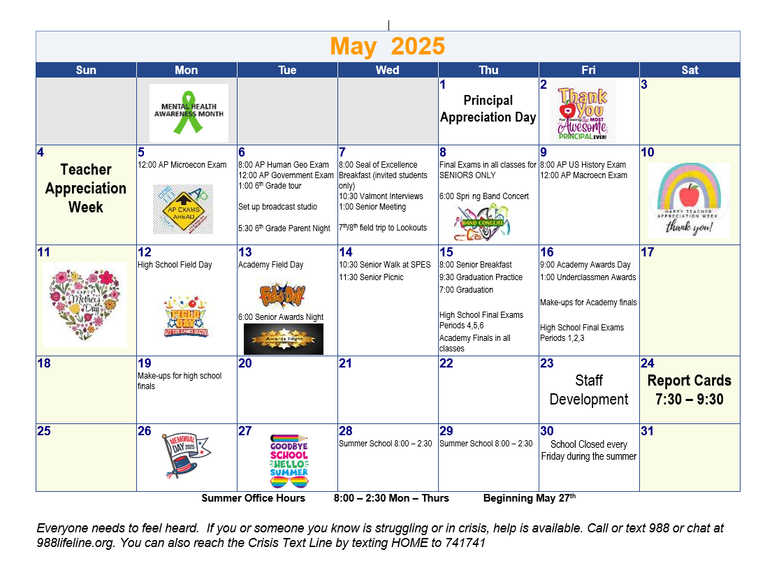 may calendar