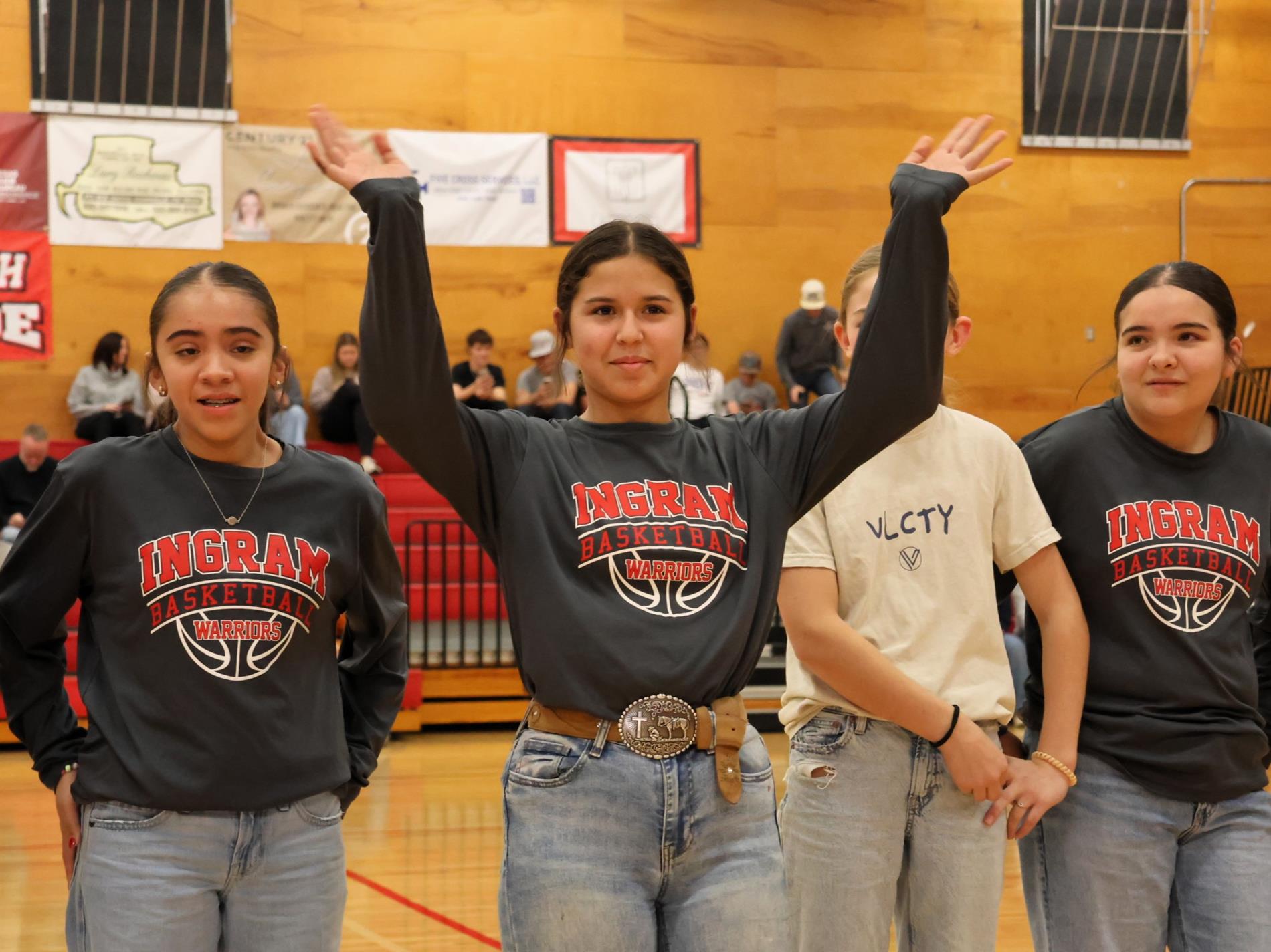 Middle School Recognition - Halftime 1.16.26