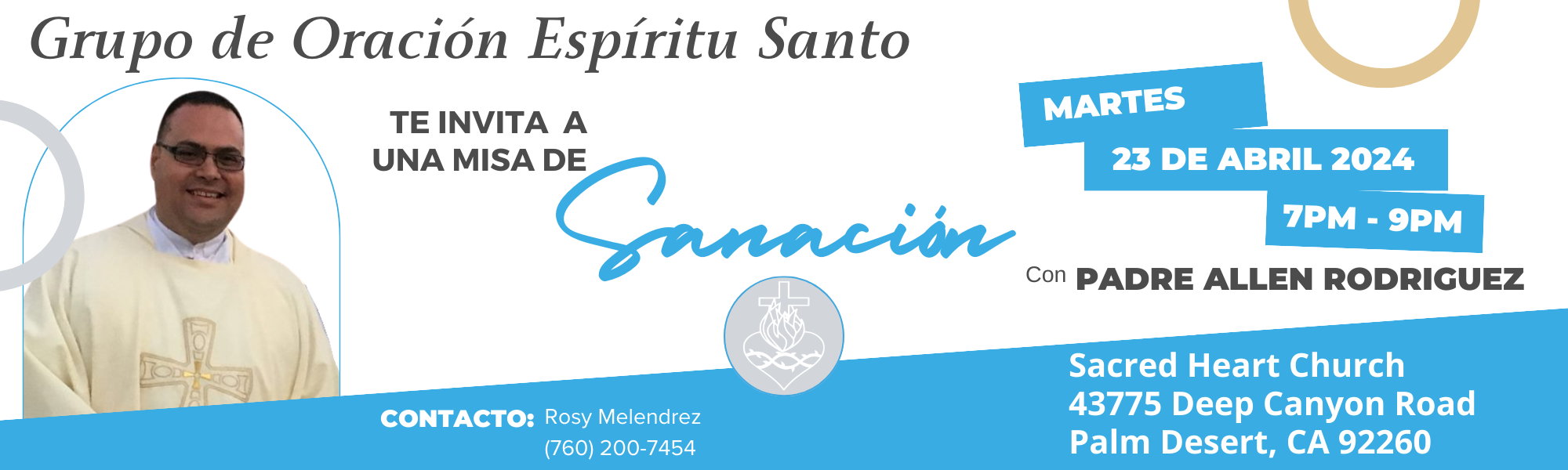 Misa de Sanacion Martes 04.23.24