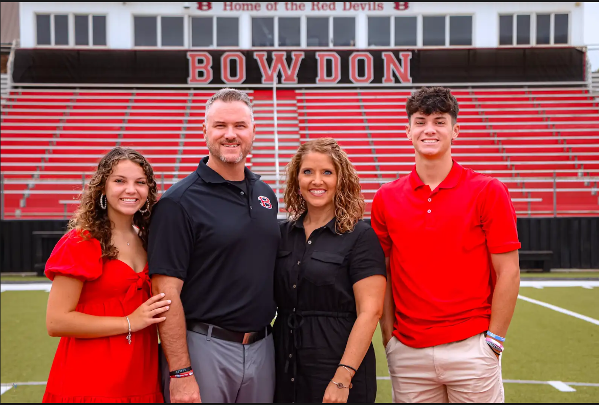 Coach Huggins & Family