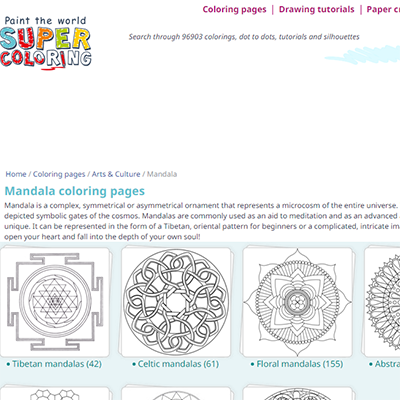 super coloring website