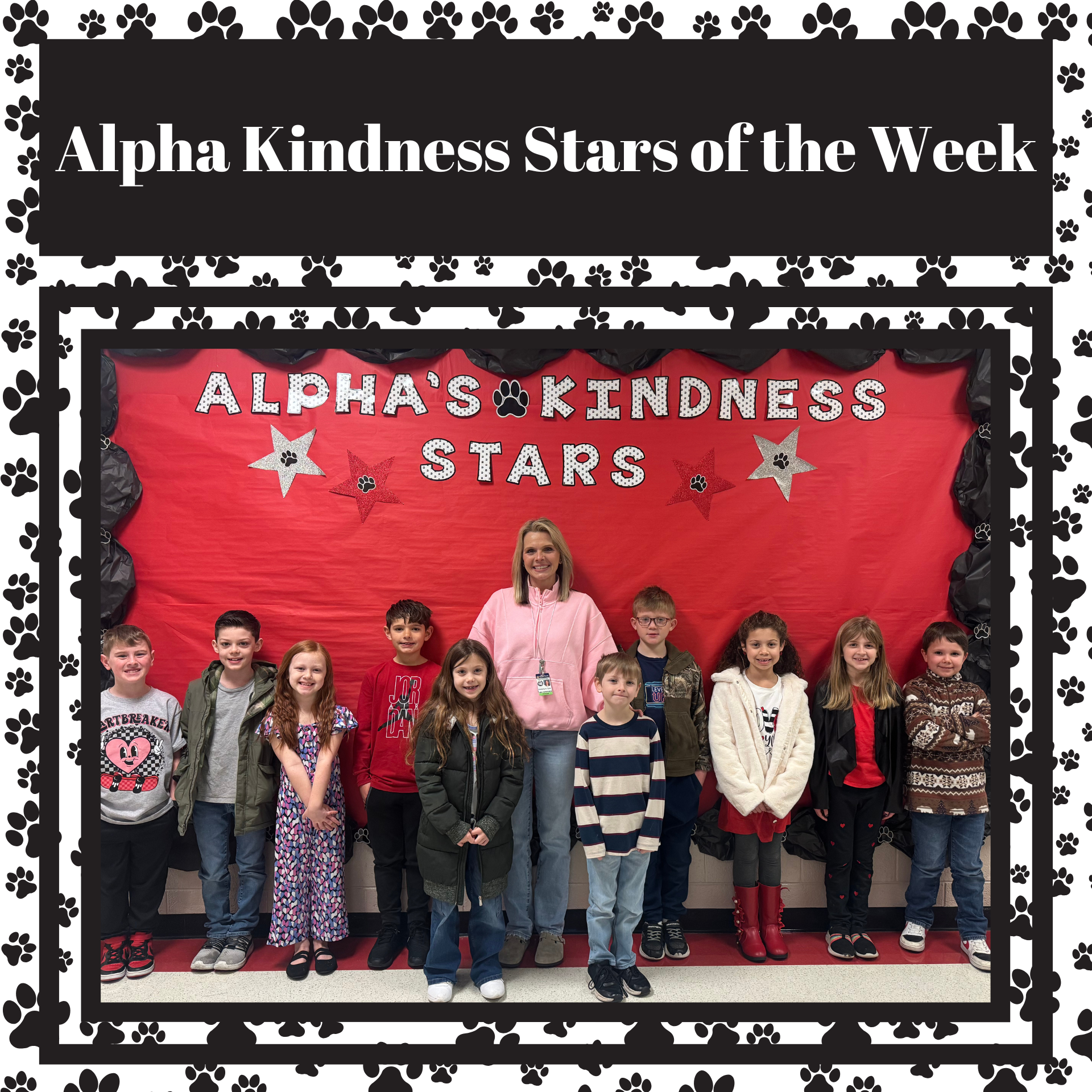 Alpha Kindness Stars of the Weeks