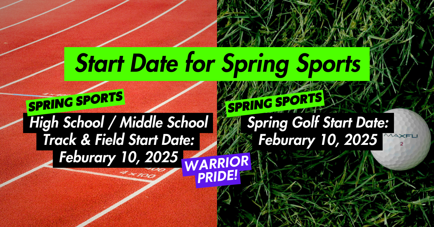 Spring Sports Start Date