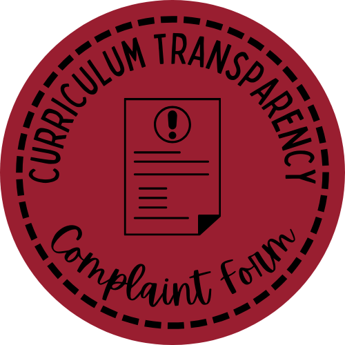 Curriculum Transparency Complaint Form