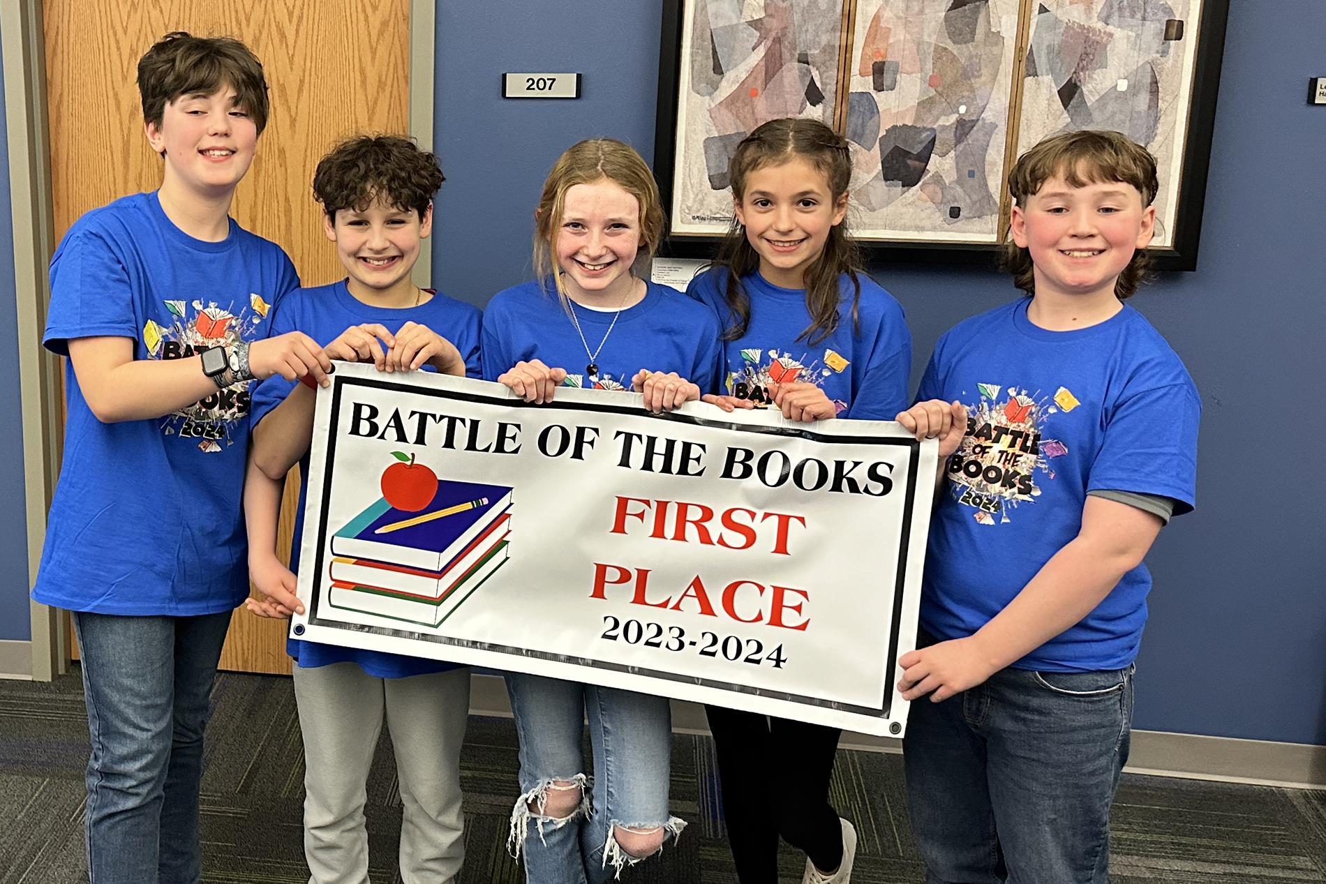 6th Grade Battle of the Books Winners