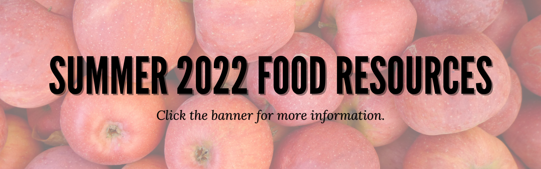 Summer 2022 Food Resources