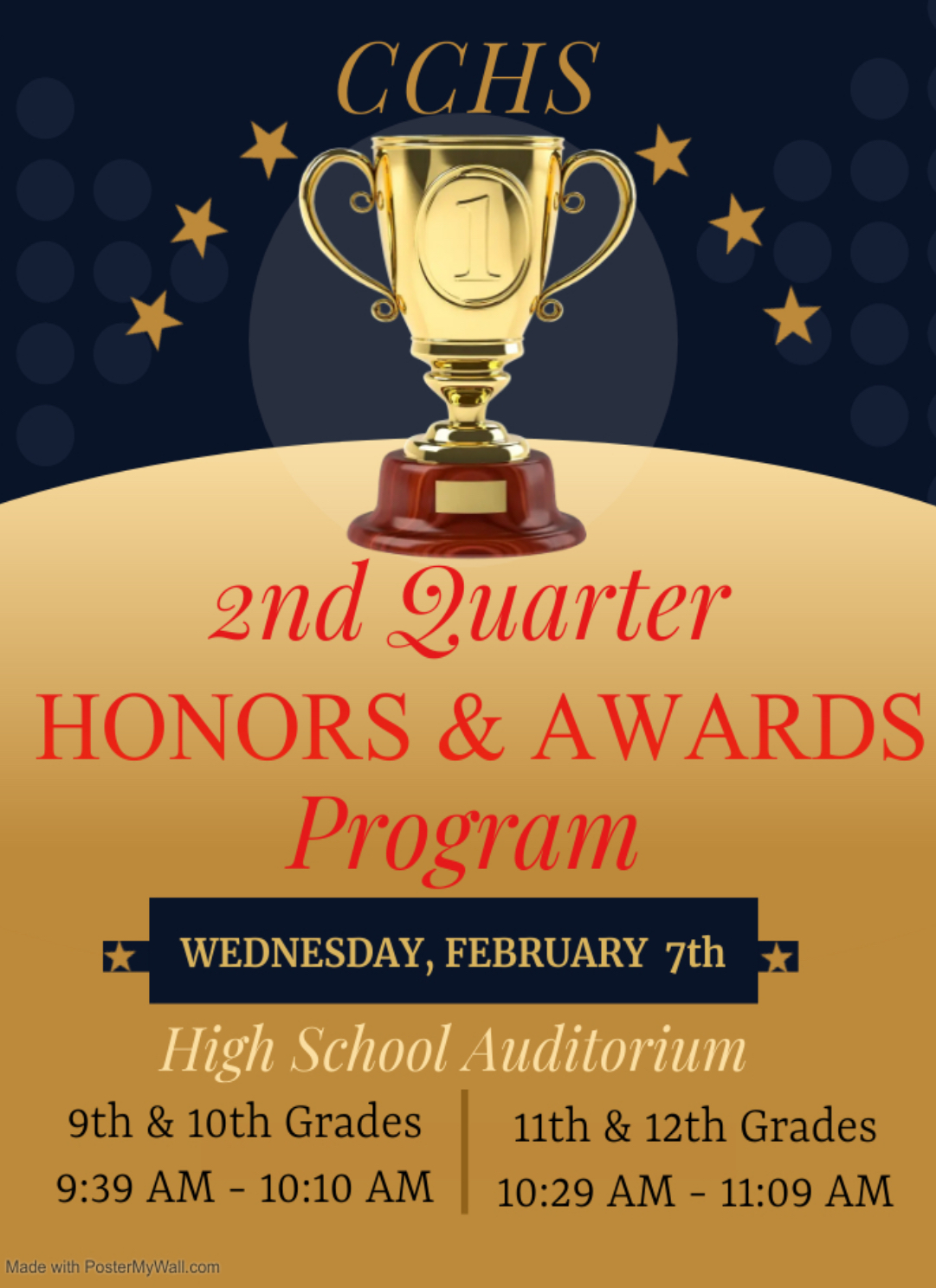 2nd Quarter Honors and Awards Program