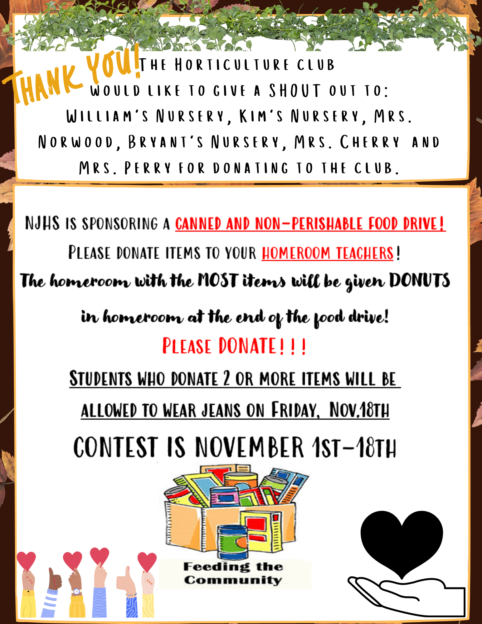 November newsletter