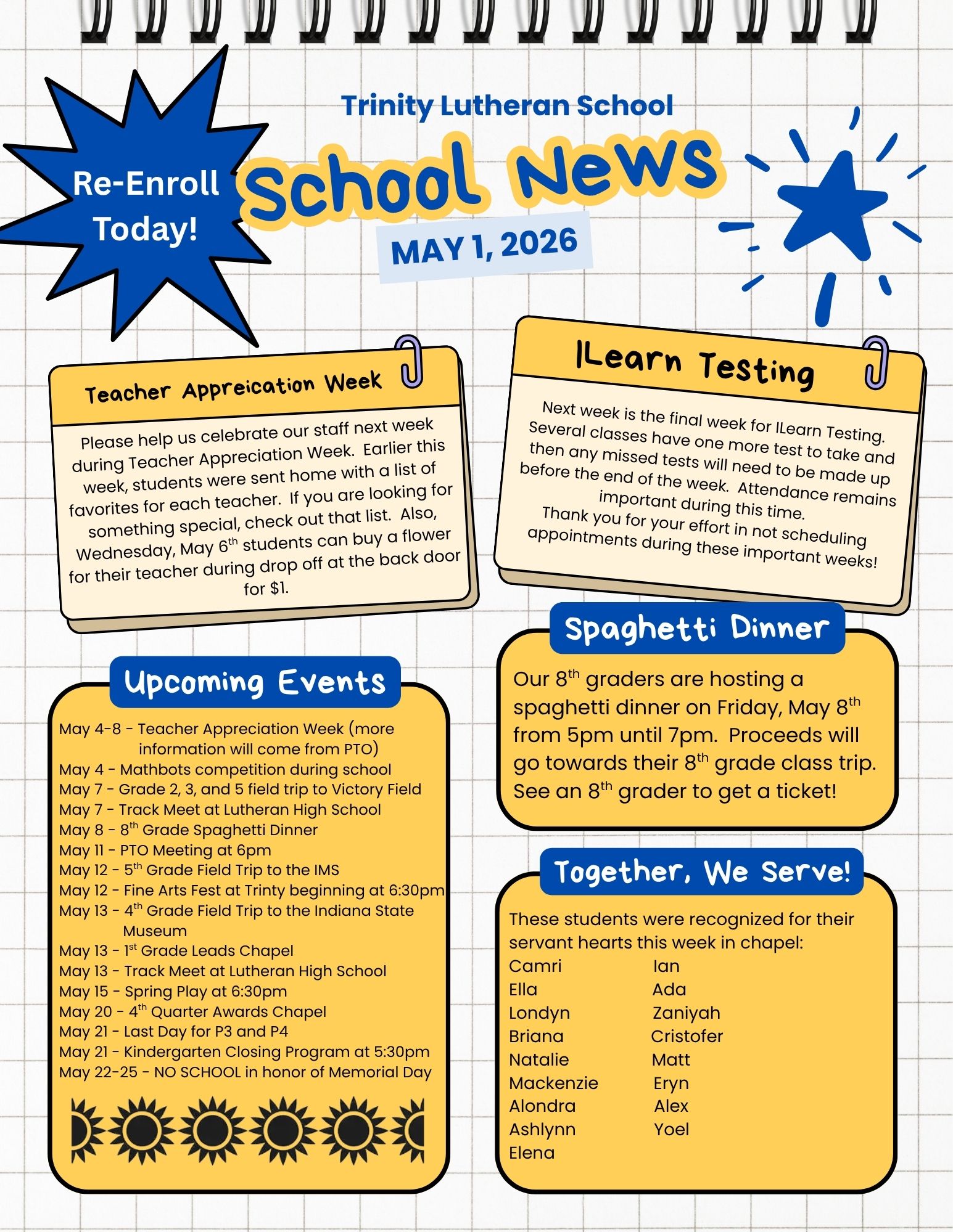 Friday Flyer for May 1