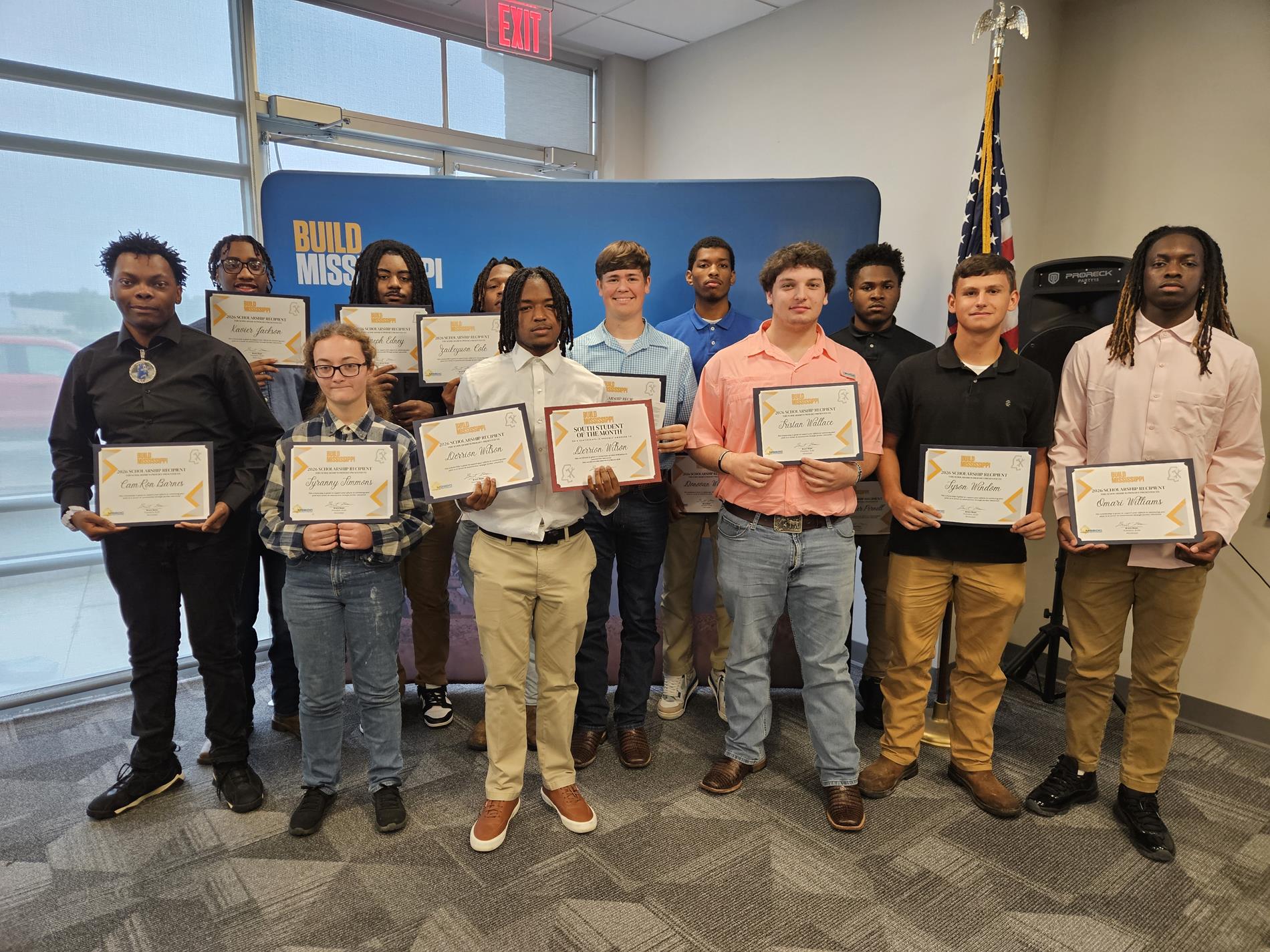 Build MS Scholarship Recipients 2026