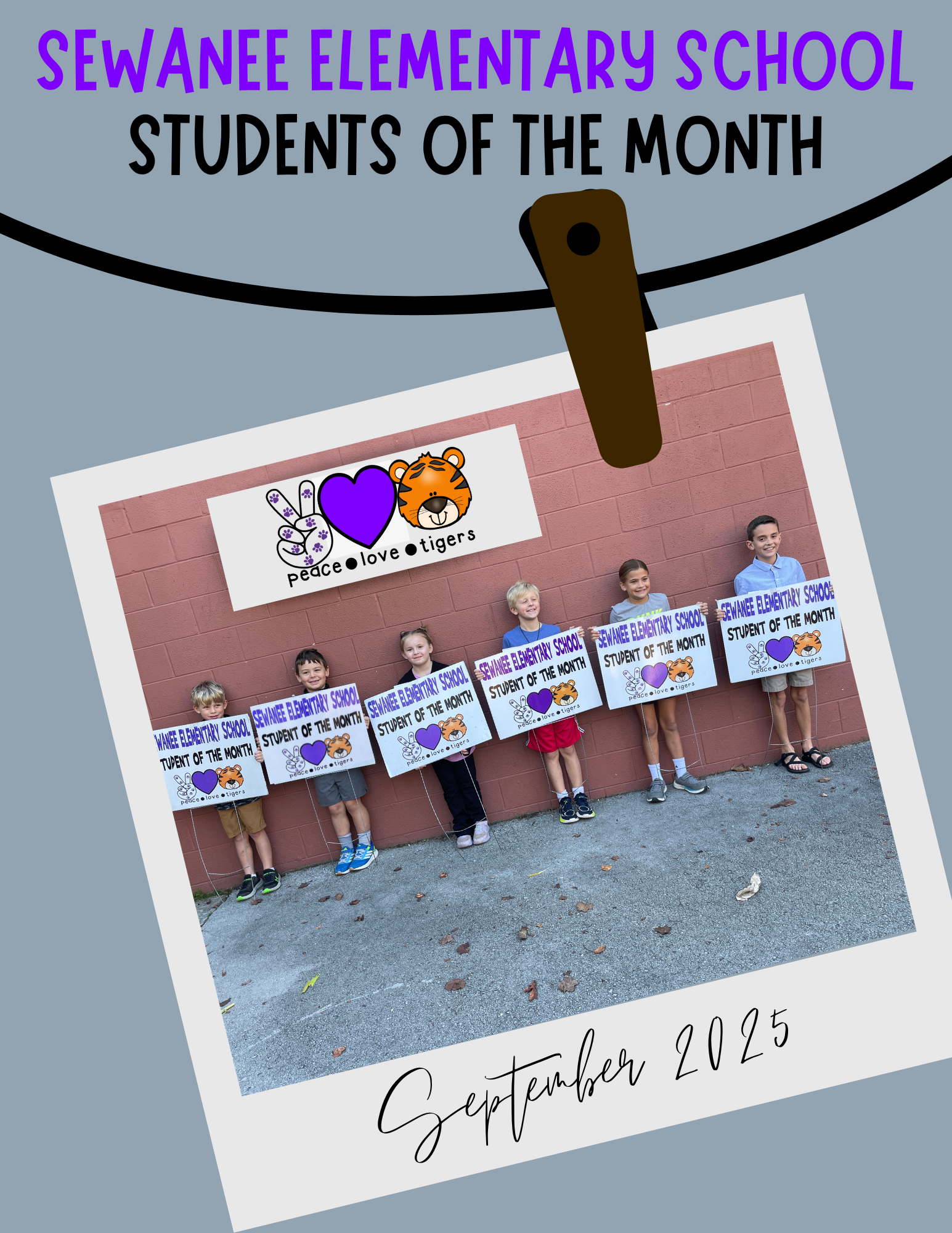 September Students of the Month