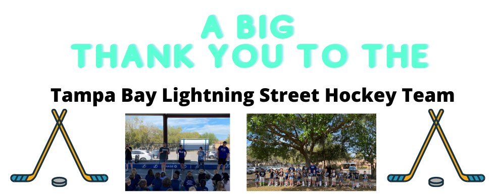 Thank you to the Lightning Street Hockey Team