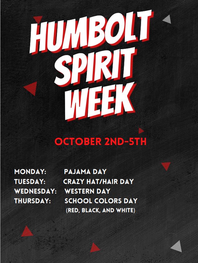 humbolt spirit week