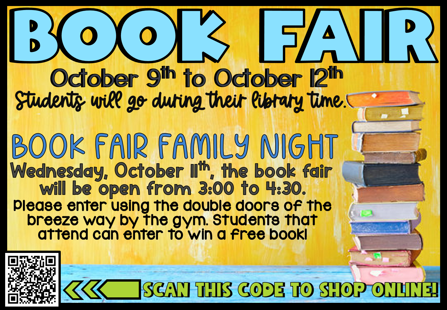 fall book fair