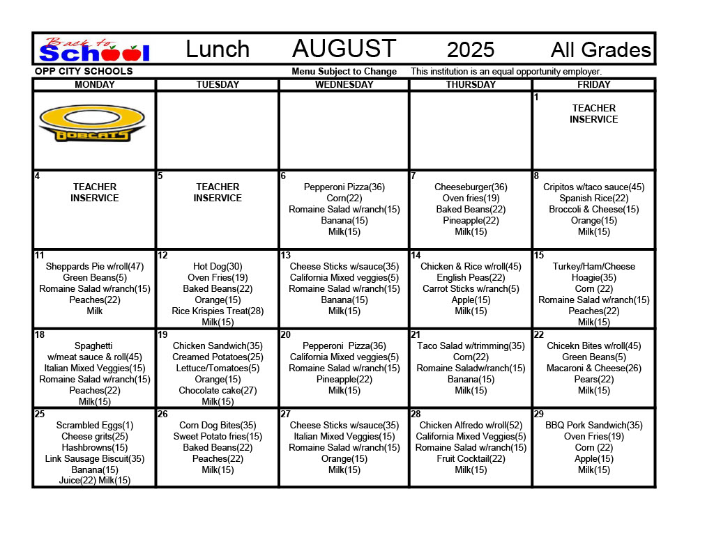 August lunch