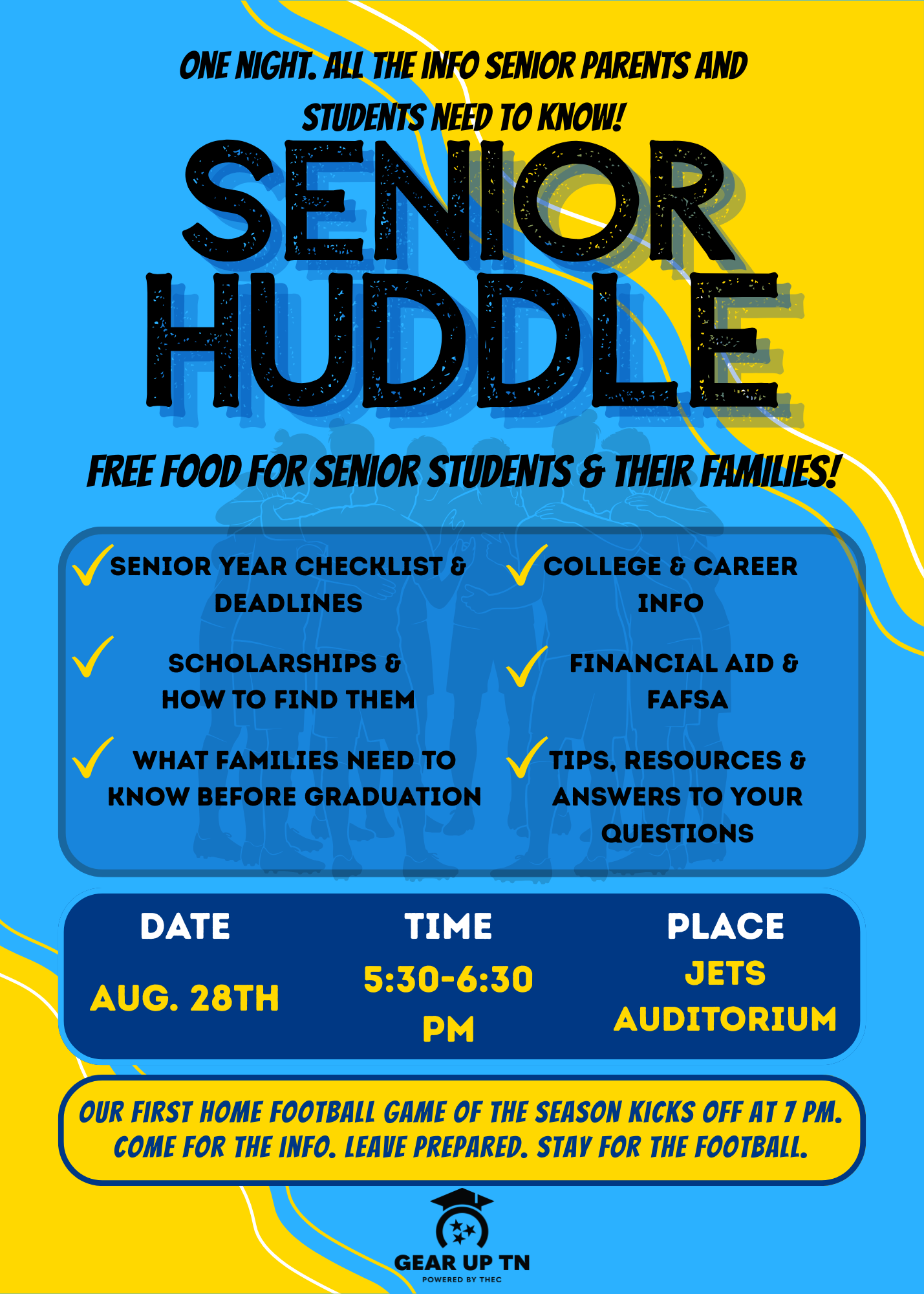 Senior Huddle