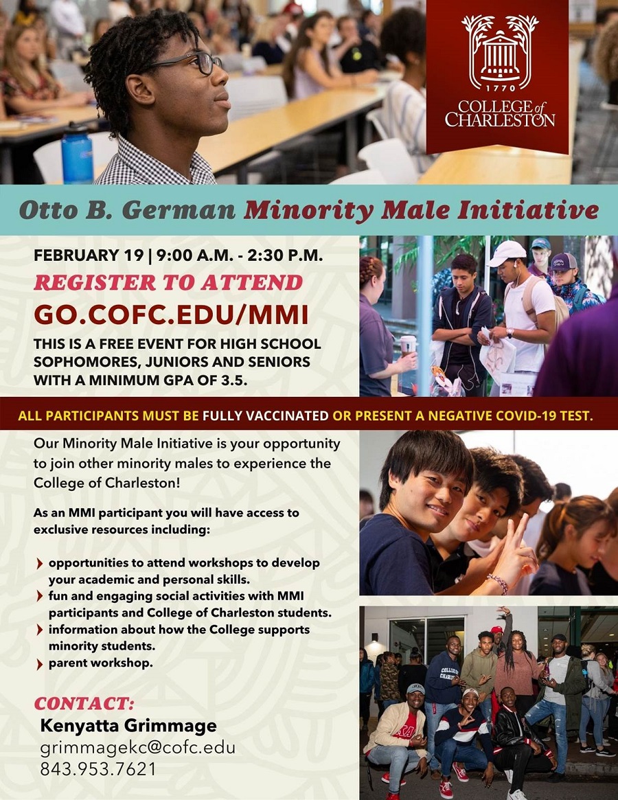 College of Charleston Minority Male Initiative