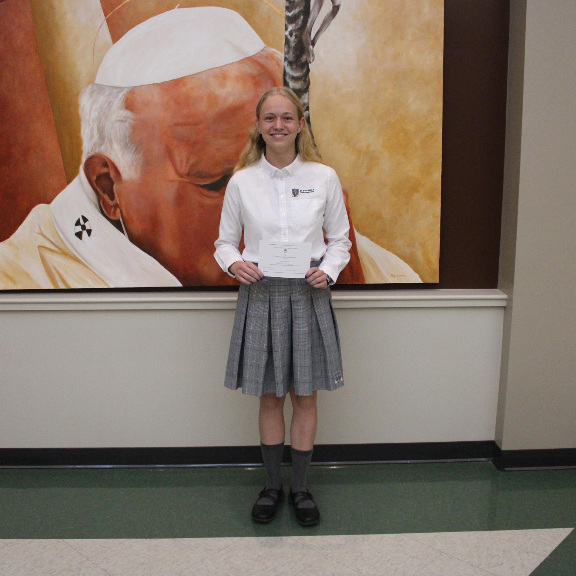 JPII National Merit Commended Scholar