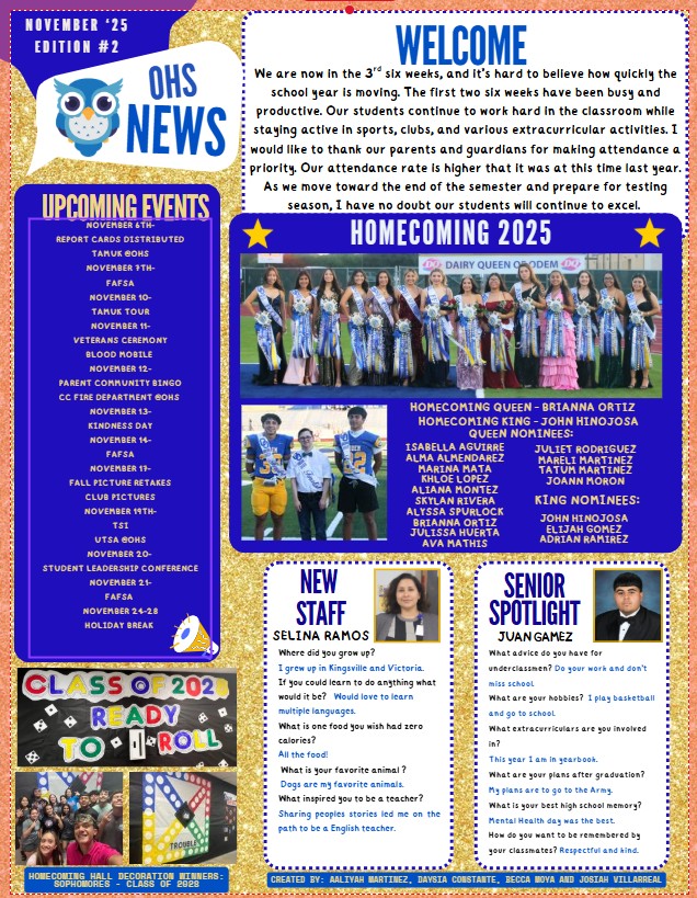 November News Letter