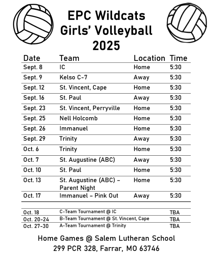 Schedule