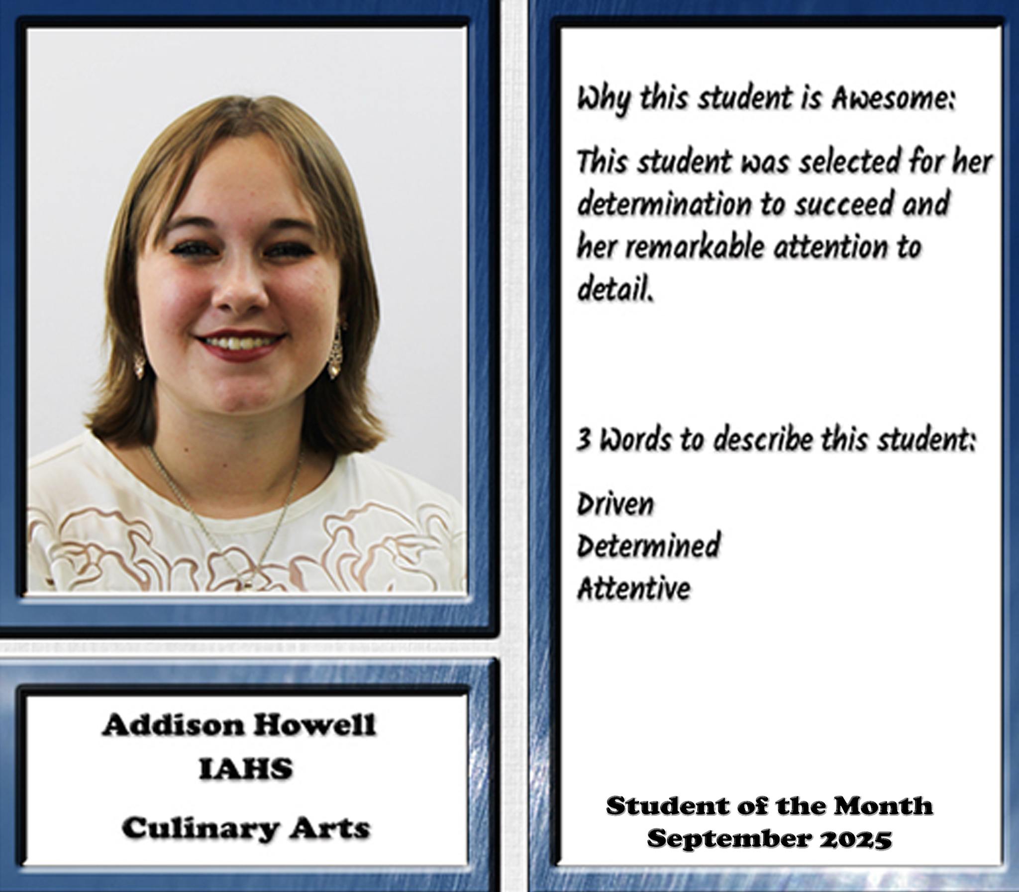 Student of the Month