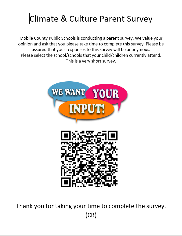 Climate & Culture Parent Survey Climate & Culture Parent Survey