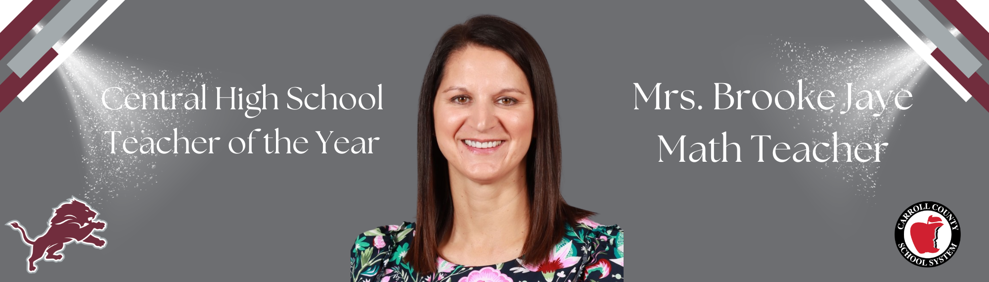 Brooke Jaye Teacher of the year