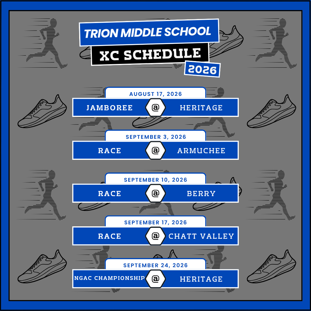2026 TMS XC Schedule