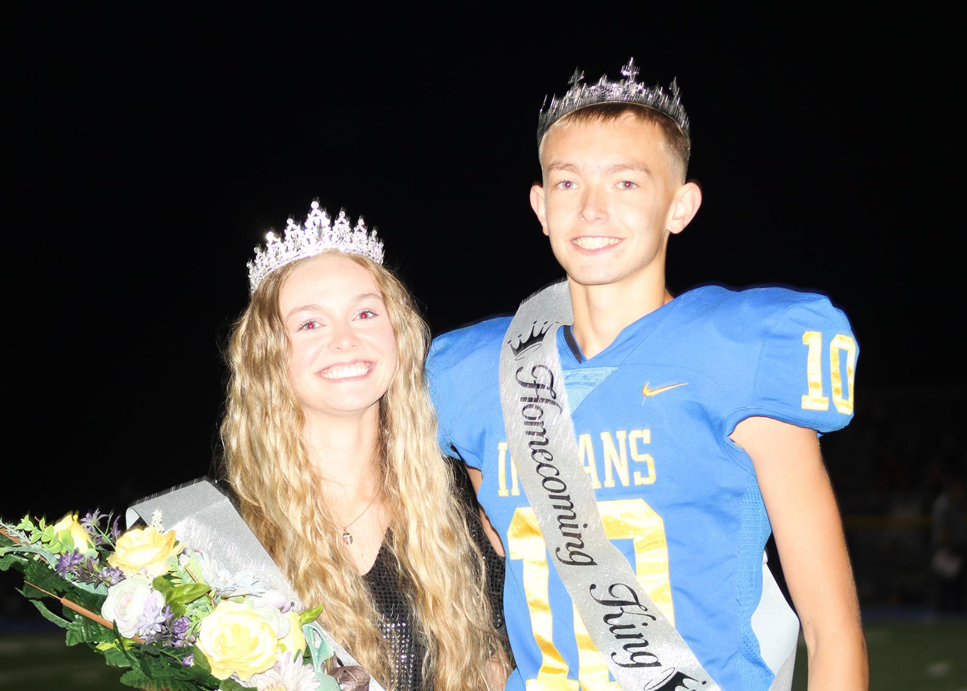 Queen Beadnell and King Paxson
