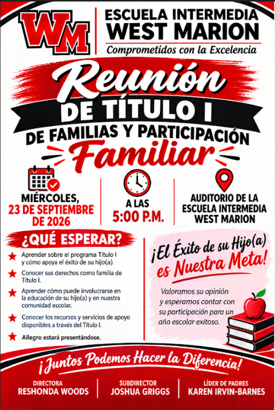 Reunión del Título I en español
