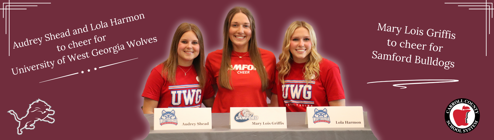 Cheer Signing
