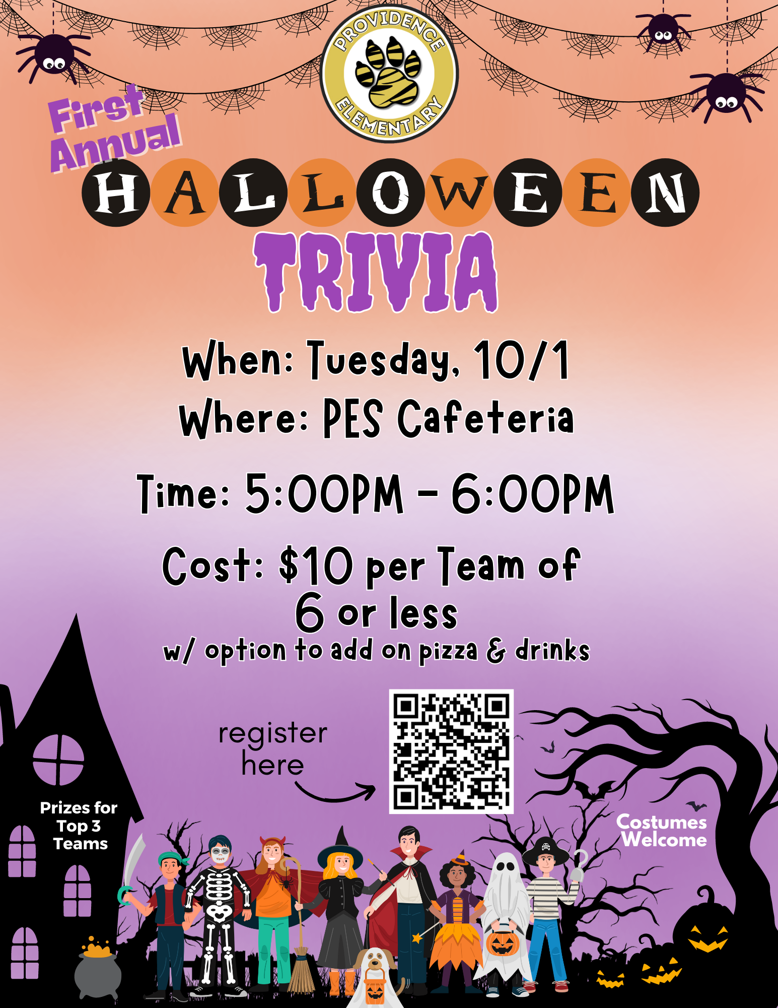 Halloween Trivia Night Flyer 