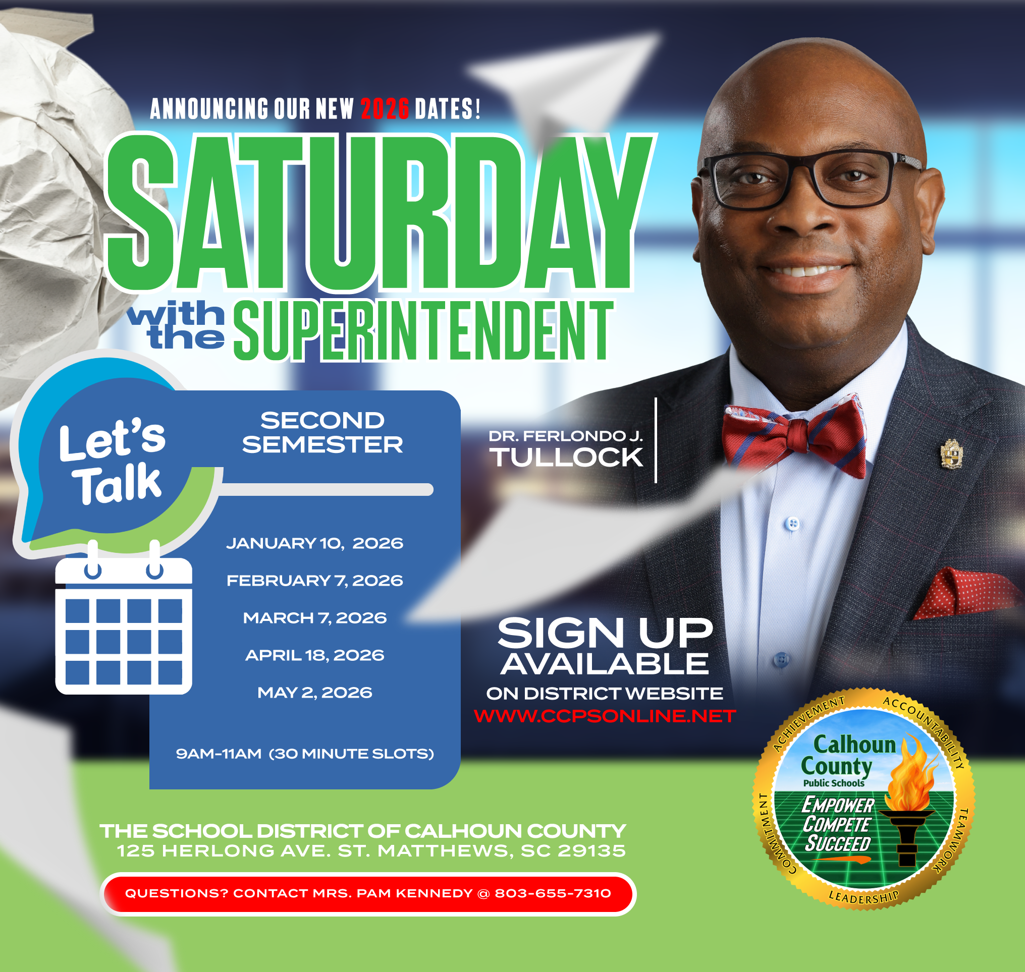 Saturday With the Superintindent