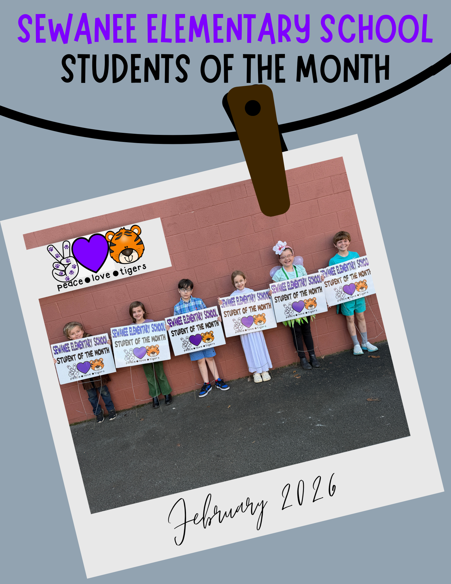 Students of the Month for February 2026