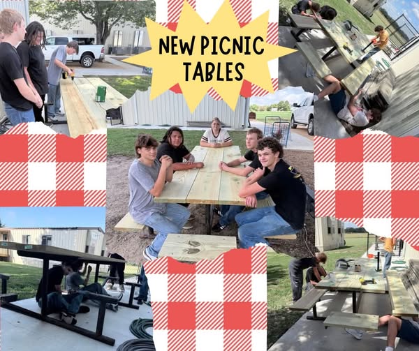 New Picnic Tables