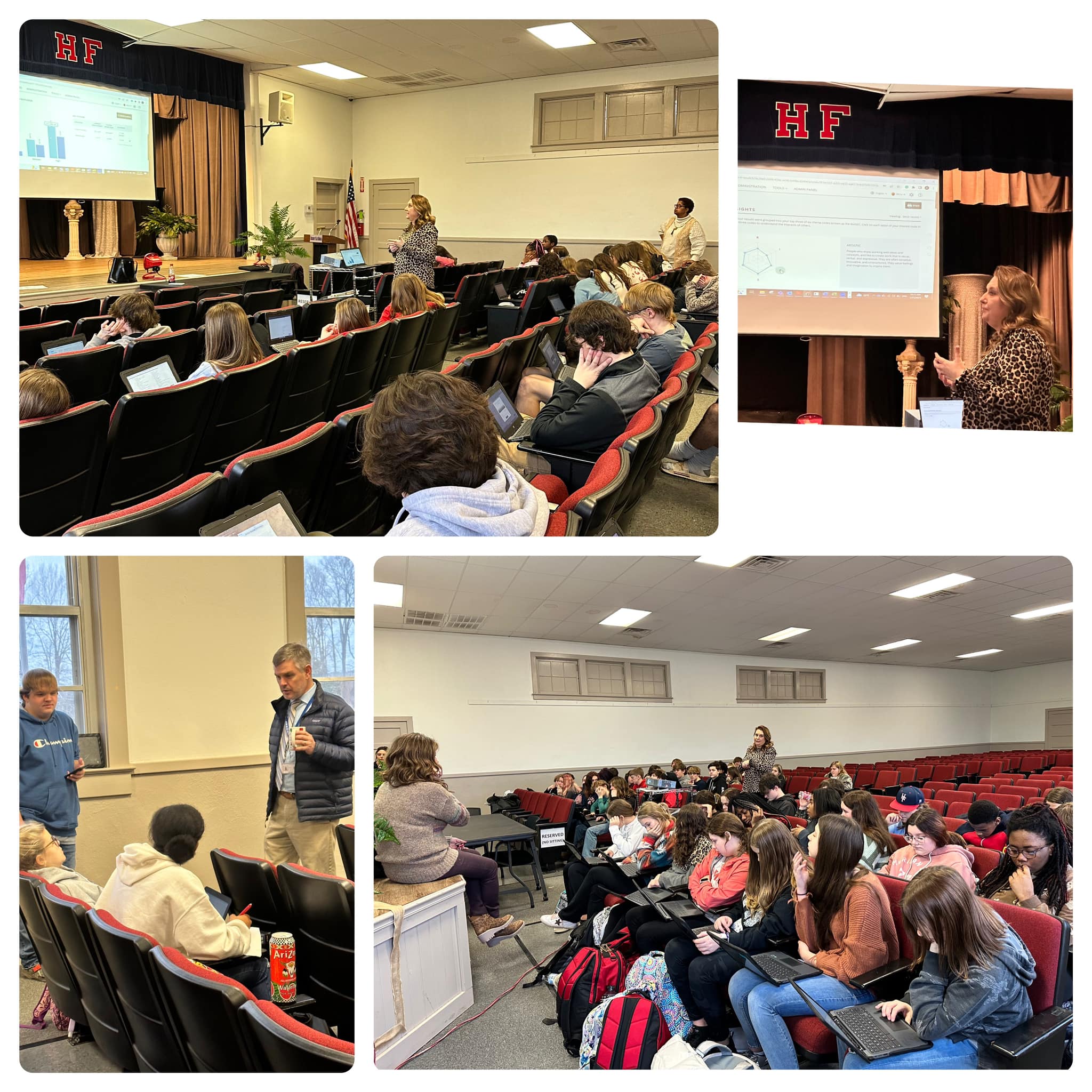 Students meting with VitaNavis