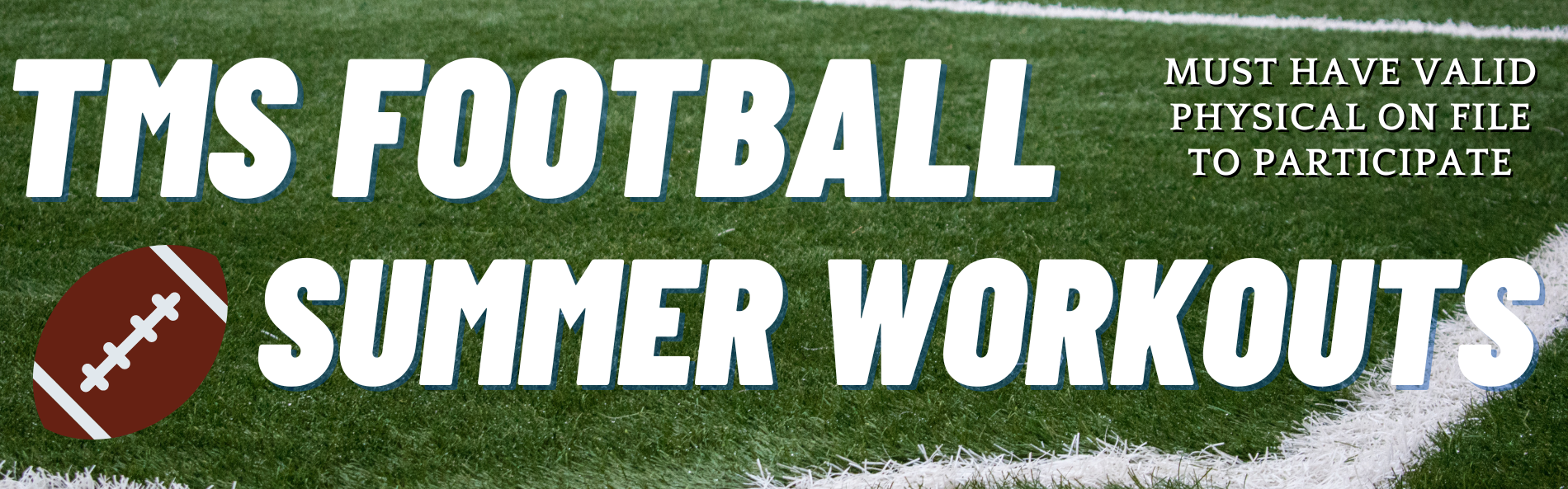 Football Summer Schedule