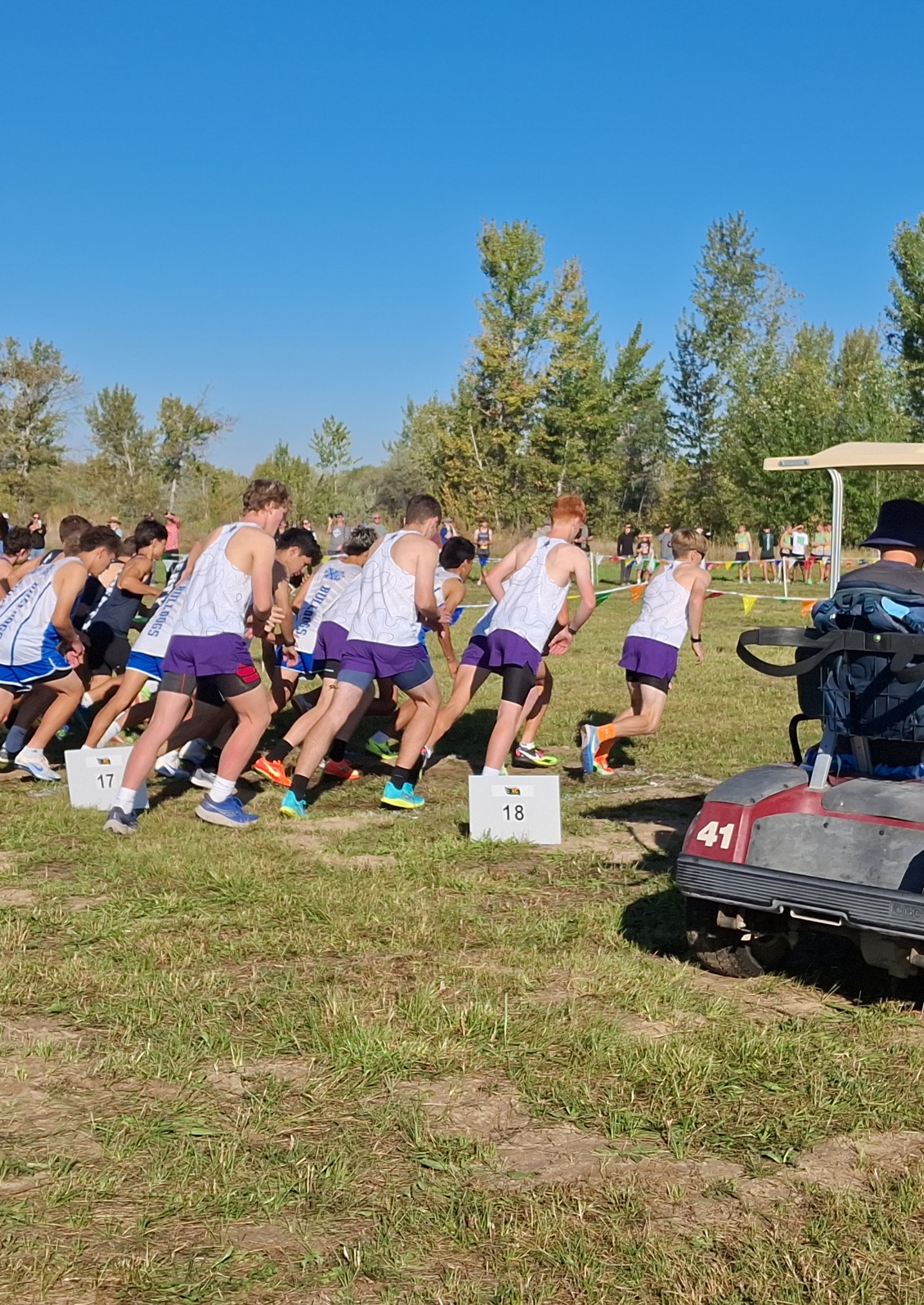 Varsity Boys take off