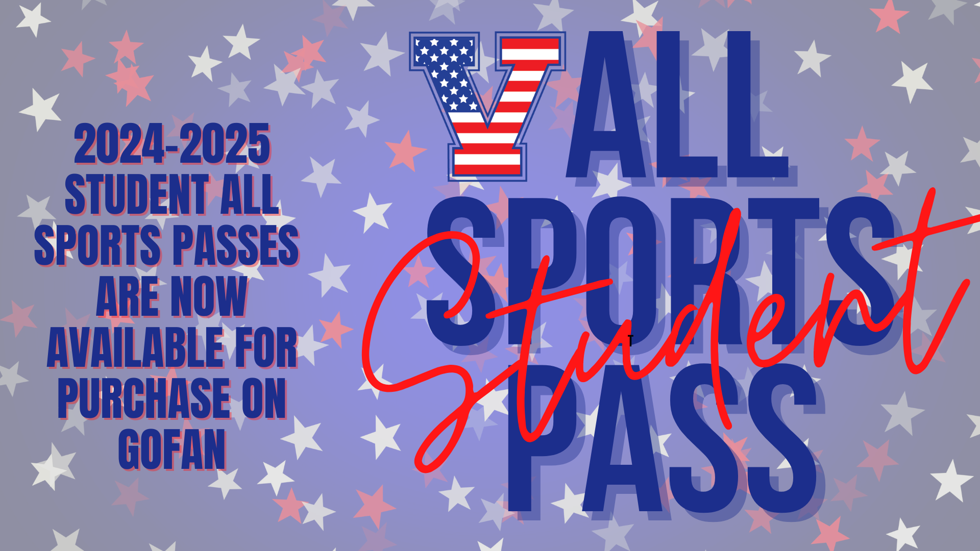 All Sports Student Pass 2024-2025