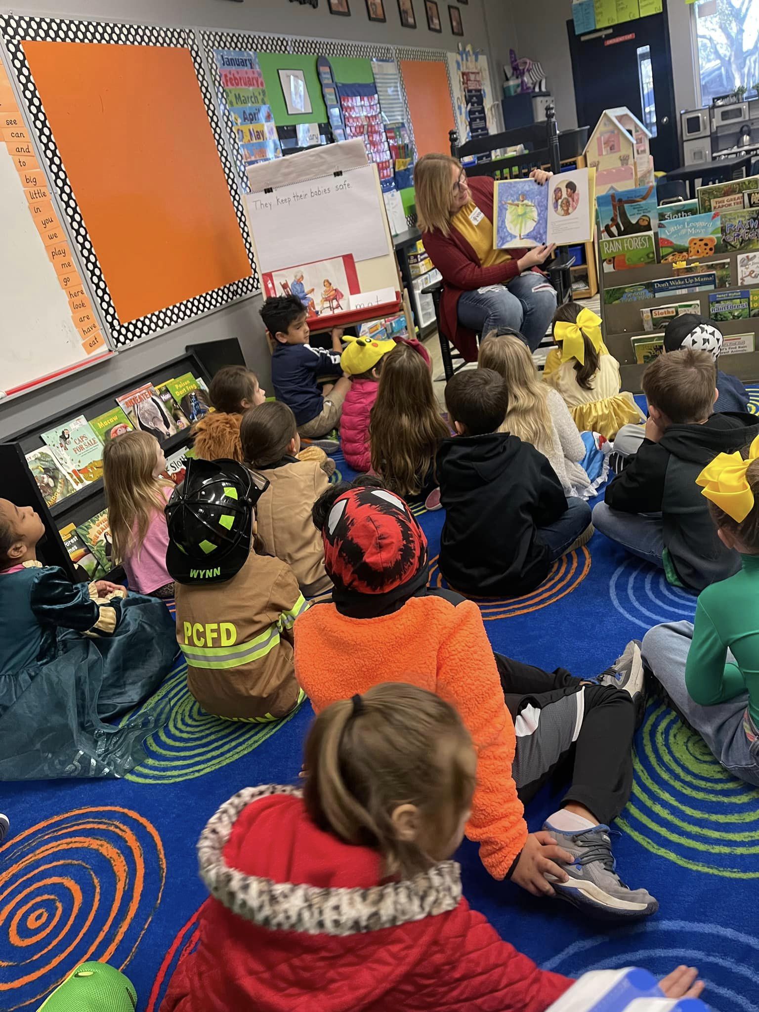 We are thankful for the amazing guest readers who helped us end Literacy Week strongly.