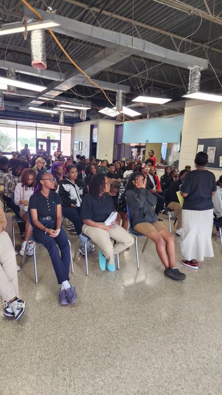 Ms. Ruby Williams held a suicide prevention awareness Program.