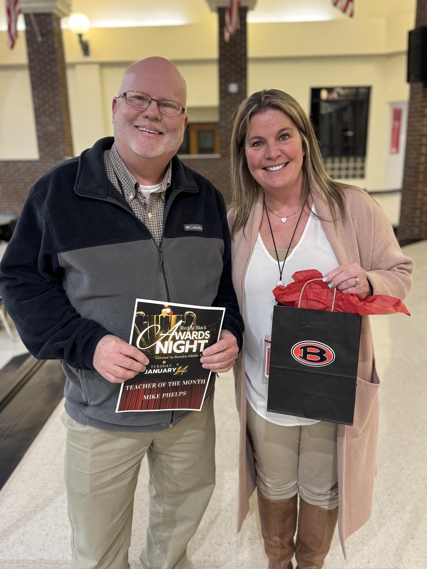 January Teacher of the Month