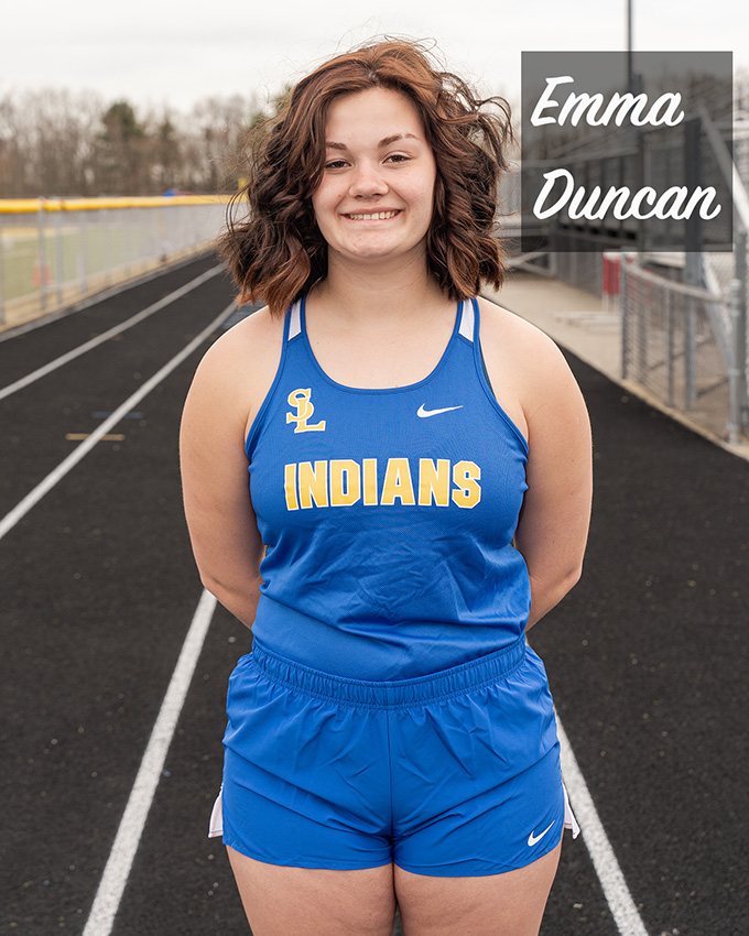 senior Emma Duncan