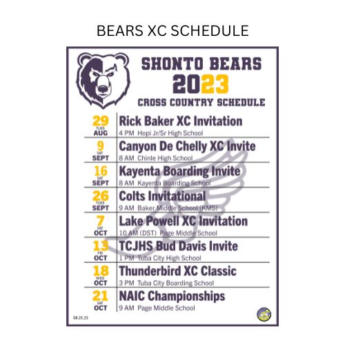 bears xc