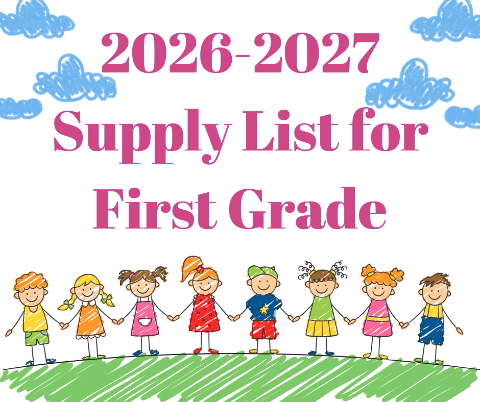 1st Grade Supply List 1st Grade Supply List