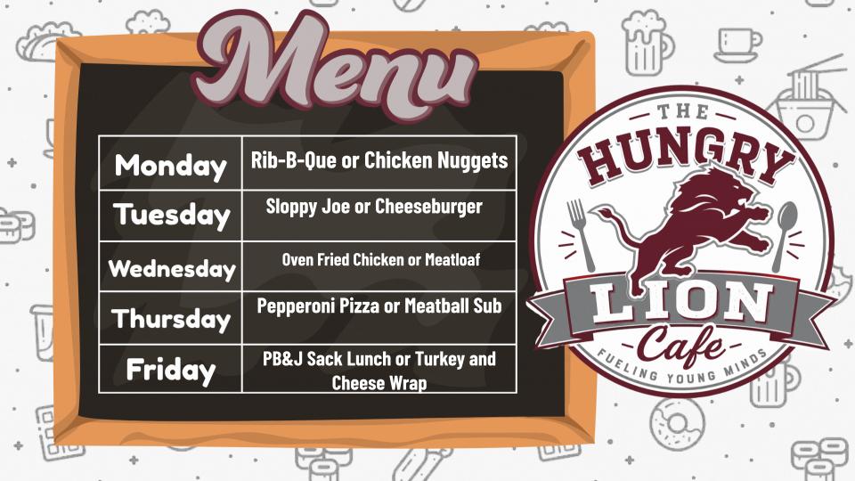 CES Lunch Menu August 24