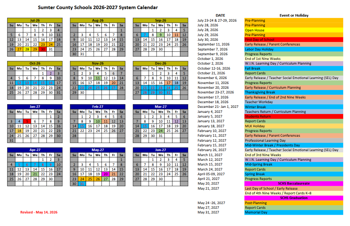 calendar