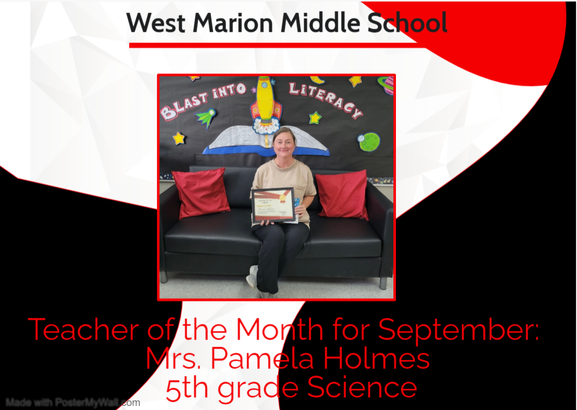 Teacher of the month