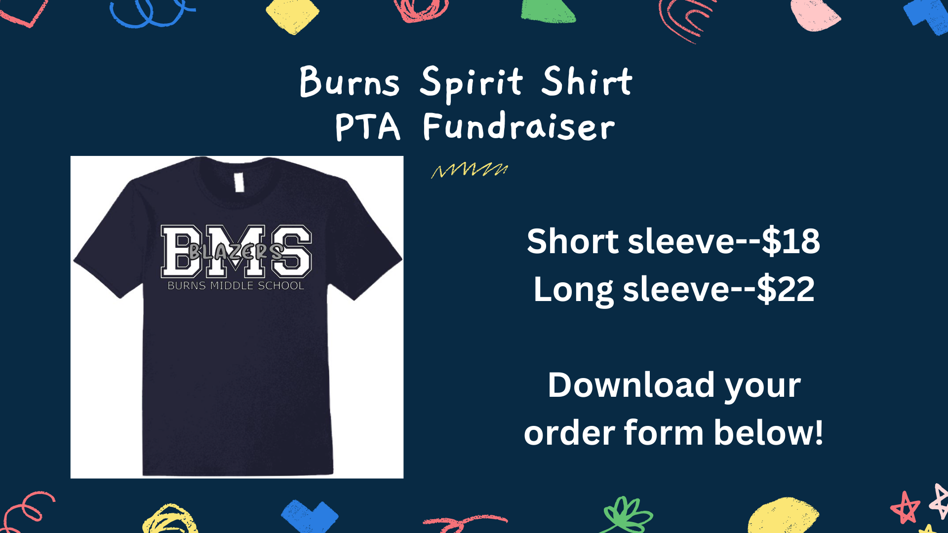 Spirit Shirt Fundraiser