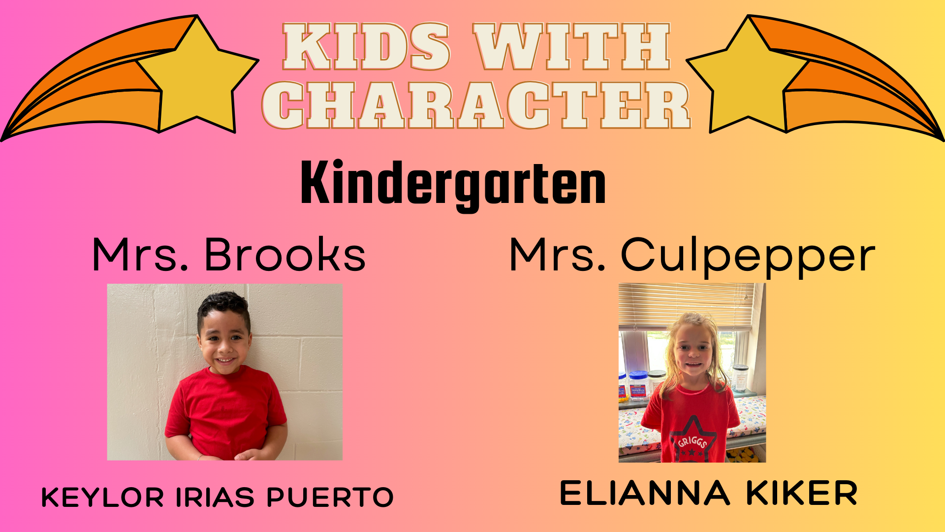 September Kids with Character "Respect"